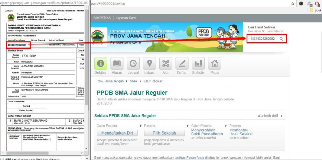 Tata Cara Pendaftaran PPDB Online – SMA NEGERI 2 UNGARAN